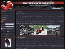 Tablet Screenshot of multistrada.net